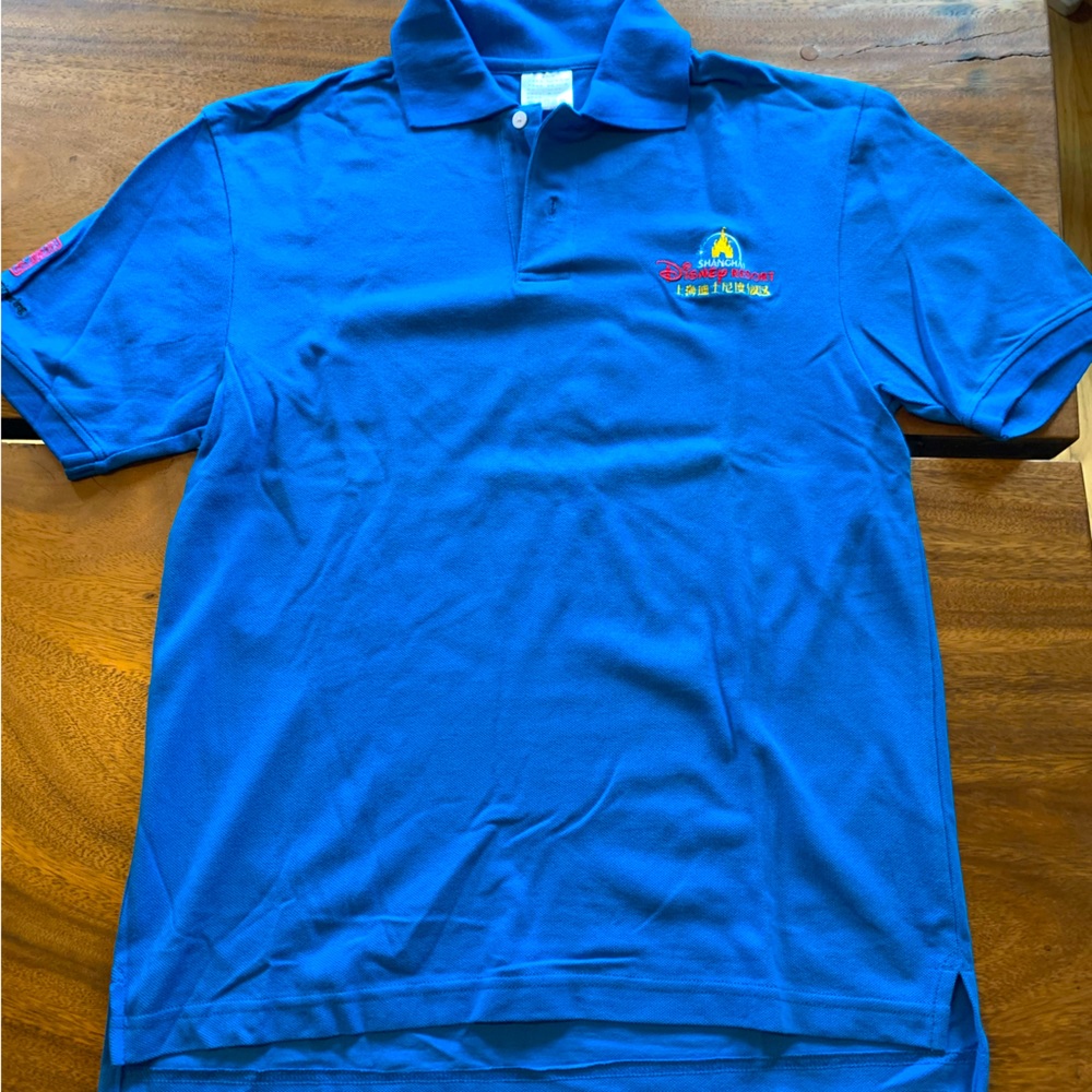 Men’s Polo Shirt Shanghai Disney WDI Imagineering Size M
